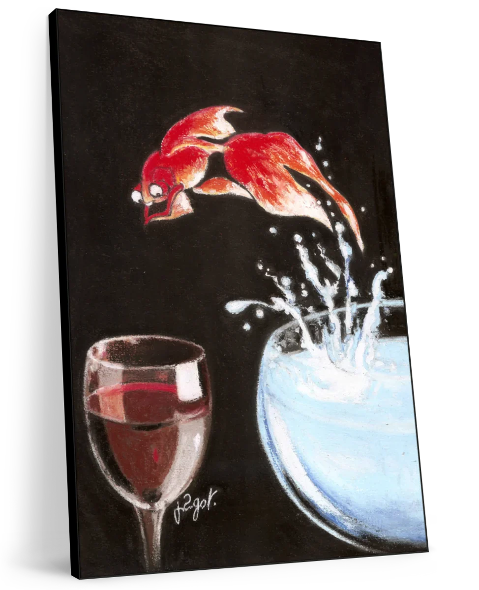 Frendorf | Heureux Comme un Poisson Wandkunst
