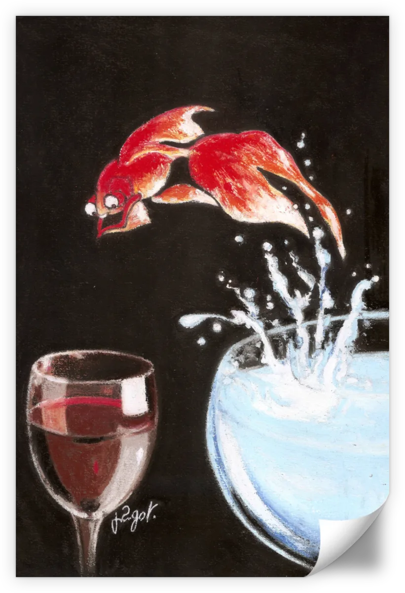 Frendorf | Heureux Comme un Poisson Wandkunst