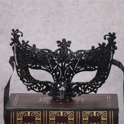 Frendorf | Abschlussball-Make-up-Kostüm, Spitzenmaske