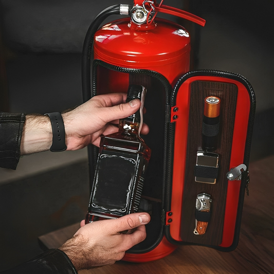 Frendorf | BlazeBar | Mini-Feuerlöscher Getränkelagerung