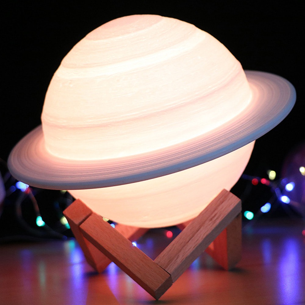 Saturn Planet Nachtlicht