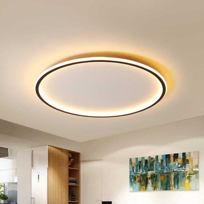Frendorf | Skandinavische LED-Deckenleuchte mit Fernbedienung für ein schickes Interieur
