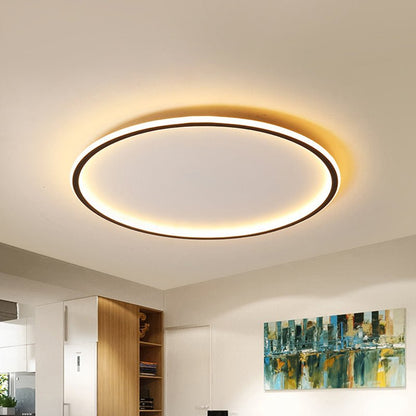 Frendorf | Skandinavische LED-Deckenleuchte mit Fernbedienung für ein schickes Interieur