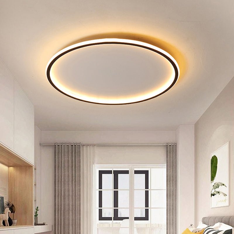 Frendorf | Skandinavische LED-Deckenleuchte mit Fernbedienung für ein schickes Interieur