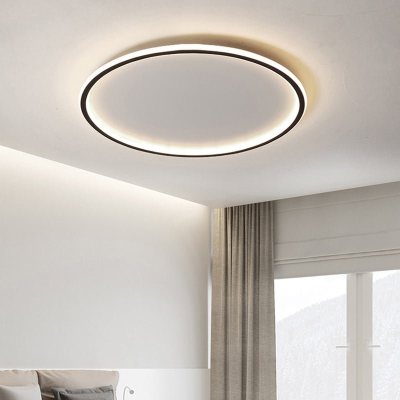Frendorf | Skandinavische LED-Deckenleuchte mit Fernbedienung für ein schickes Interieur