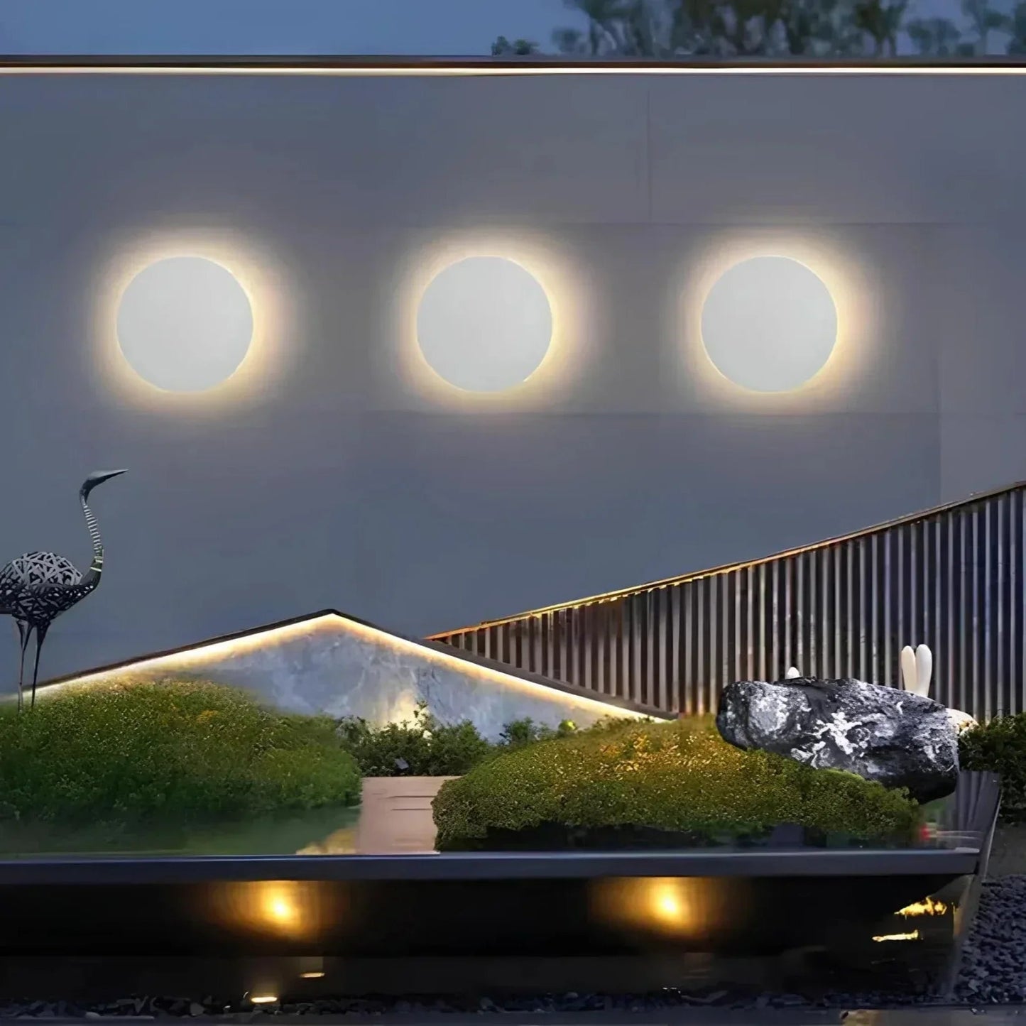 Frendorf | GentleGlow – Weiche Glow kreisförmige Wandleuchten für eine gemütliche Atmosphäre