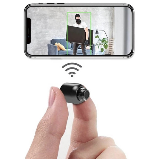 Frendorf | Super kleine WiFi-Überwachungskamera Nachtsicht IP-Sicherheitsüberwachungskamera