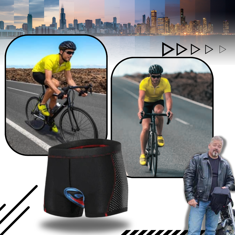 Frendorf | Kurze Radlerhose mit integriertem Polster, ultra bequem und nahtlos!