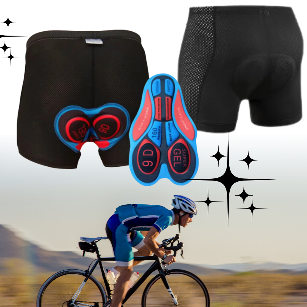 Frendorf | Kurze Radlerhose mit integriertem Polster, ultra bequem und nahtlos!