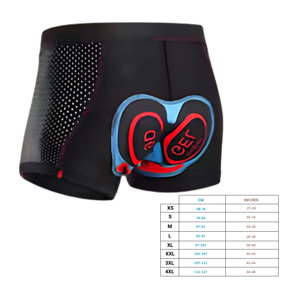 Frendorf | Kurze Radlerhose mit integriertem Polster, ultra bequem und nahtlos!