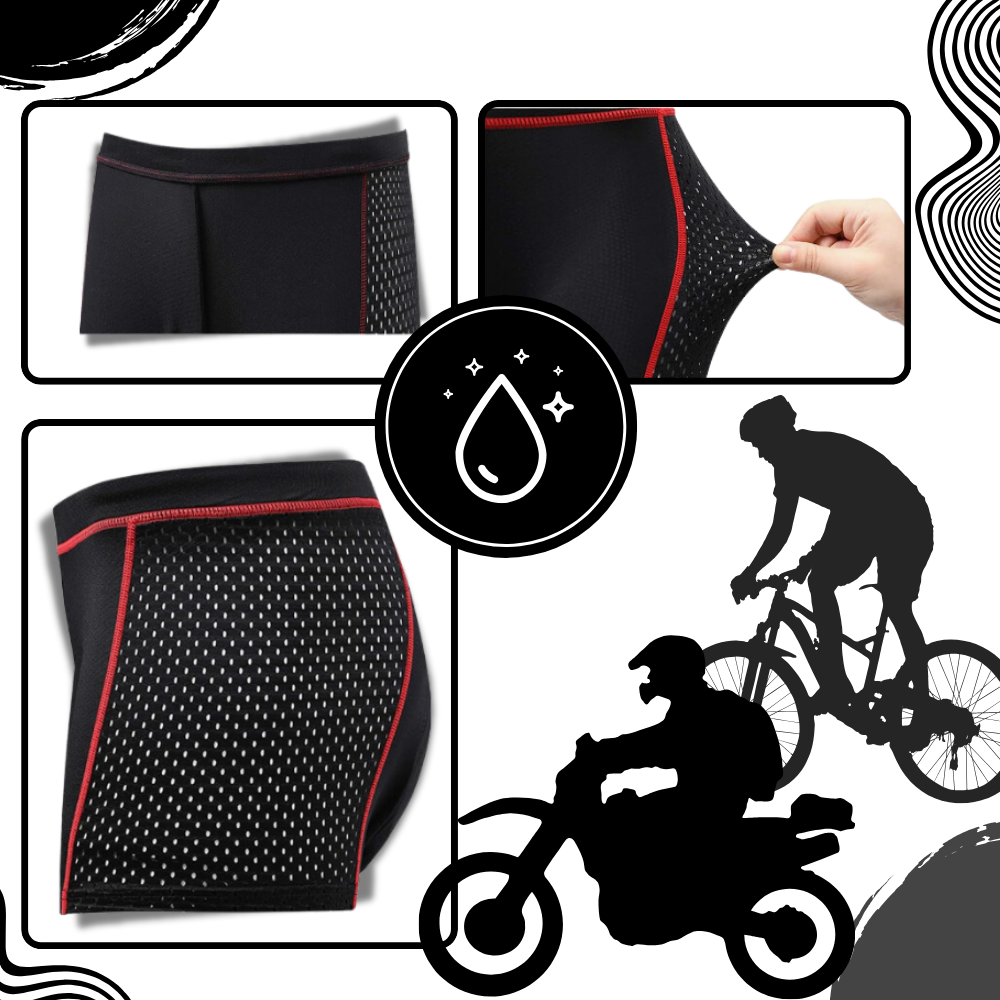 Frendorf | Kurze Radlerhose mit integriertem Polster, ultra bequem und nahtlos!