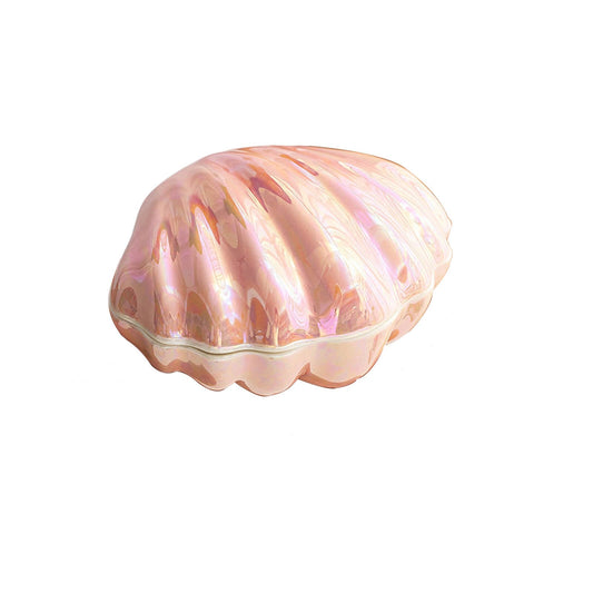 Clam Shell Keramik Schmuckaufbewahrung