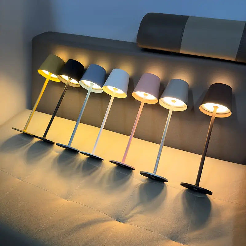 Frendorf LED Tischlampe – Kabellos, Touch-Bedienung & Dimmbares Licht
