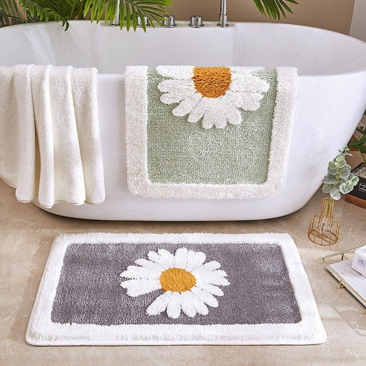 Frendorf | PetalPlush - Weiche Blumen-Badematte für einen gemütlichen Touch