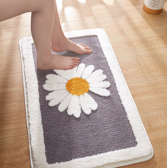Frendorf | PetalPlush - Weiche Blumen-Badematte für einen gemütlichen Touch
