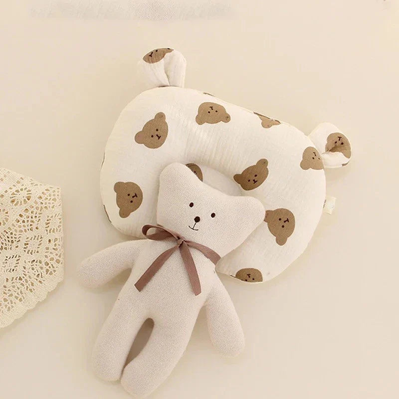 Frendorf | Baby Kopfkissen für Neugeborene – Ergonomisches Kissen gegen Kopfverformung