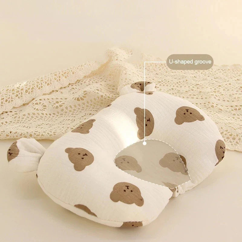 Frendorf | Baby Kopfkissen für Neugeborene – Ergonomisches Kissen gegen Kopfverformung