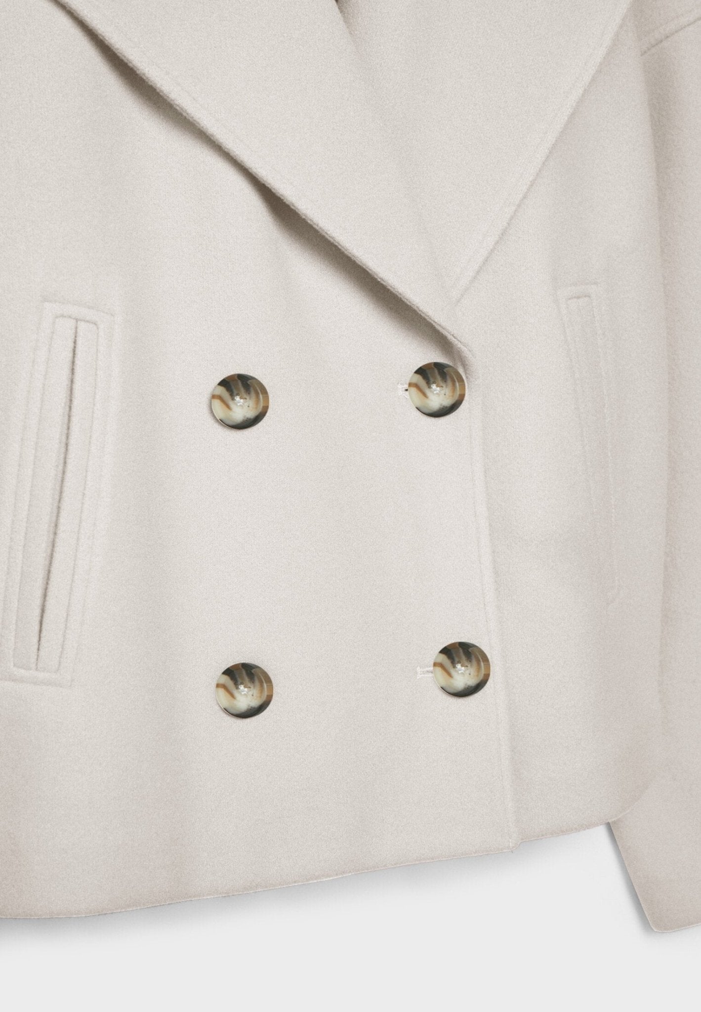 Frendorf | Klassische Kurzjacke im Doppelreiher-Stil