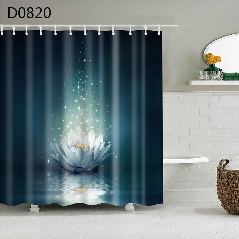 Badezimmer Duschvorhang Set - Polyestergewebe mit verschiedenen Größenoptionen