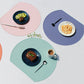Frendorf | Silicone Tischset für Essen Untersetzer Tischläufer Platzdeckchen Geschirr