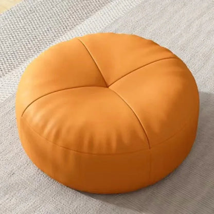 Einfaches japanisches Stil Nappa Leder Fußkissen