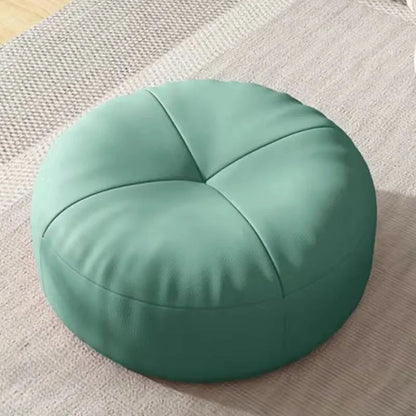 Einfaches japanisches Stil Nappa Leder Fußkissen