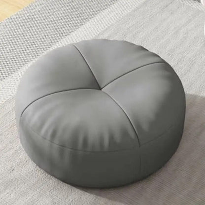 Einfaches japanisches Stil Nappa Leder Fußkissen