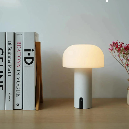 Einfache Minimalistische Pilz Tischlampe