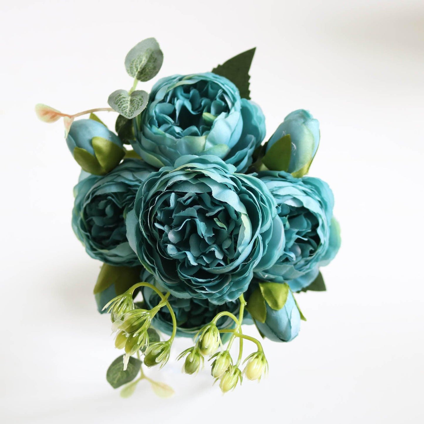 Elegant Pfingstrosen Träume - Premium Künstlicher Blumenstrauß