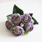 Elegant Pfingstrosen Träume - Premium Künstlicher Blumenstrauß