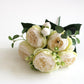 Elegant Pfingstrosen Träume - Premium Künstlicher Blumenstrauß