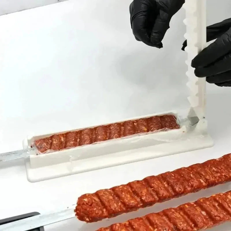 Frendorf | Einreihen Kebab Maker BBQ Fleisch Spieß Maschine Kebab Presse Maker