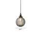 Frendorf | LotuSphere Retro Glas Pendelleuchte | Elegantes Design | Lotus-Struktur | Dekoratives Licht