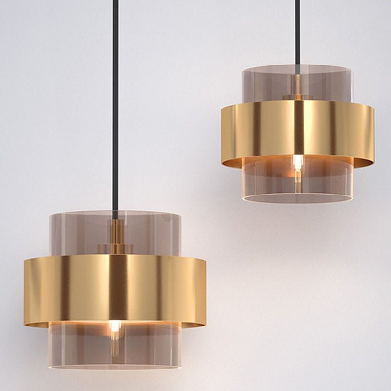 Frendorf | Modernistische Eleganz: Runde Pendelleuchte Ring Glas Ideal für Ihren Raum