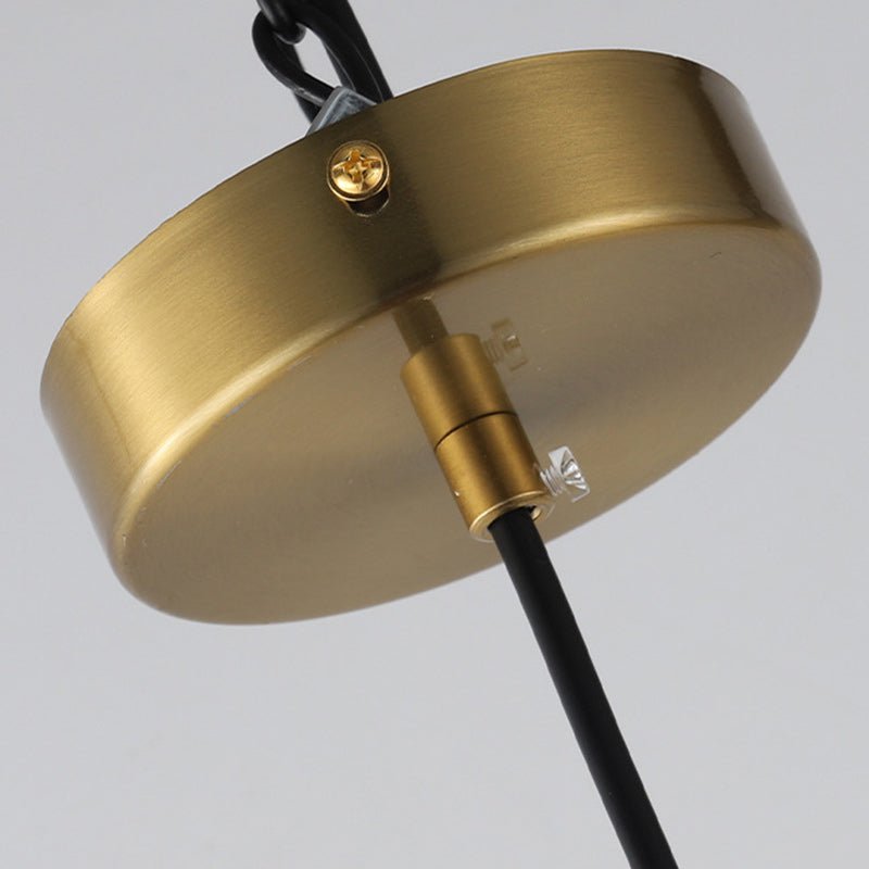 Frendorf | Modernistische Eleganz: Runde Pendelleuchte Ring Glas Ideal für Ihren Raum