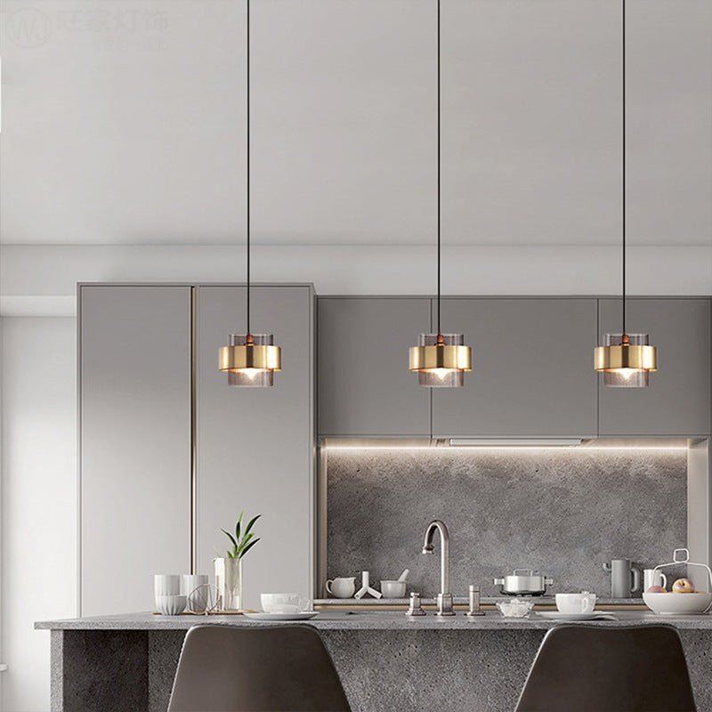 Frendorf | Modernistische Eleganz: Runde Pendelleuchte Ring Glas Ideal für Ihren Raum