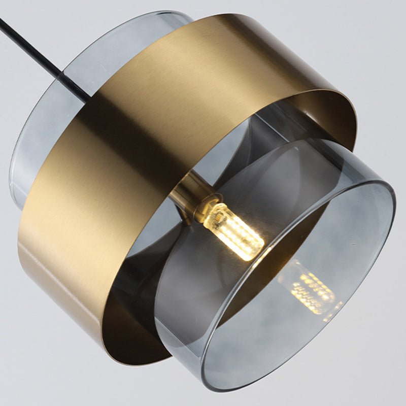 Frendorf | Modernistische Eleganz: Runde Pendelleuchte Ring Glas Ideal für Ihren Raum