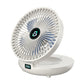 Frendorf | BreezeMate Mini-USB Ventilator | Tragbar & Wiederaufladbar | Verstellbar | Wand- & Desktopnutzung