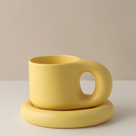 Nordic Minimalist Süße Dicke Tasse