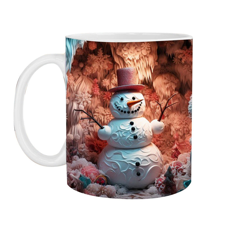 Frendorf | 3D Weihnachts-Schneemann Becher