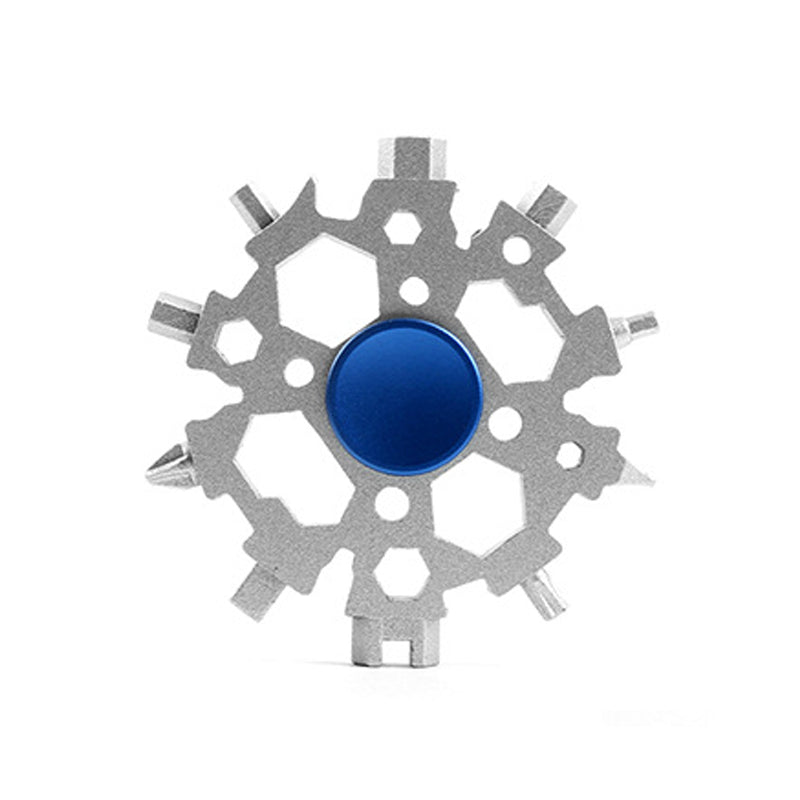 Frendorf | 23-in-1 Schneeflocken-Fidget-Spinner Multitool