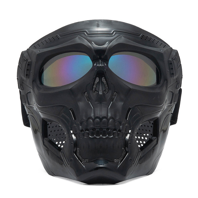 Frendorf | Radfahren Harley Goggles Totenkopfmaske