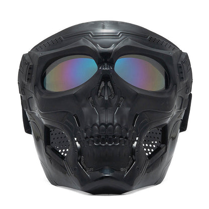 Frendorf | Radfahren Harley Goggles Totenkopfmaske