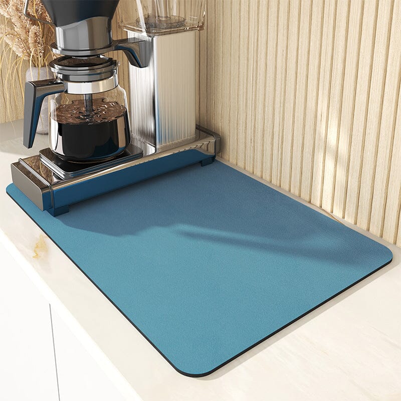 Frendorf | Küchen Super Absorbierende Abtropfmatte, Schnell Trocknende Geschirr Kaffee Matte