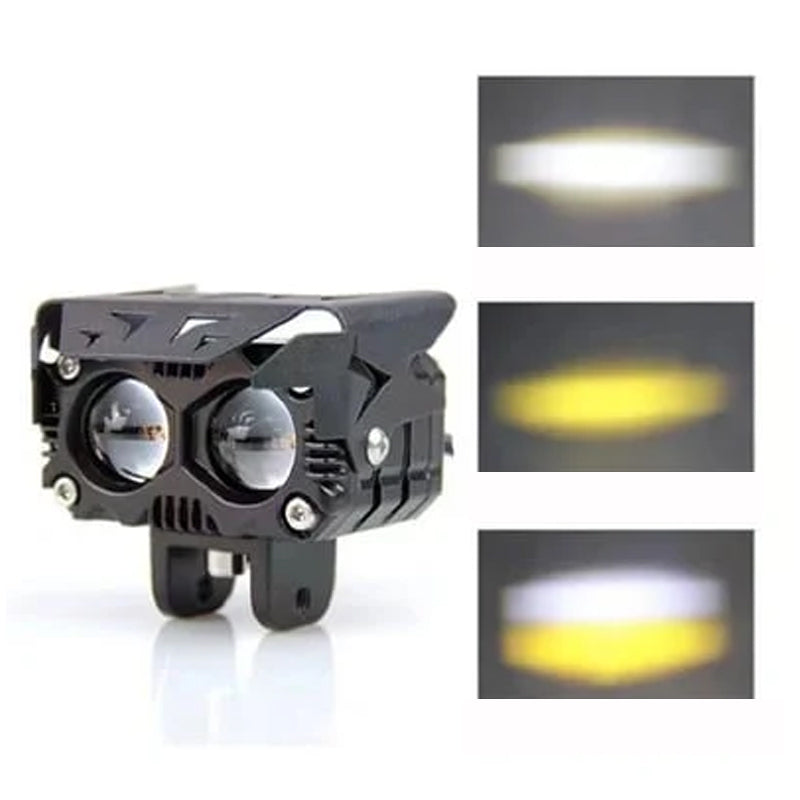 Frendorf | Motorrad fahrende LED-Zusatzscheinwerfer