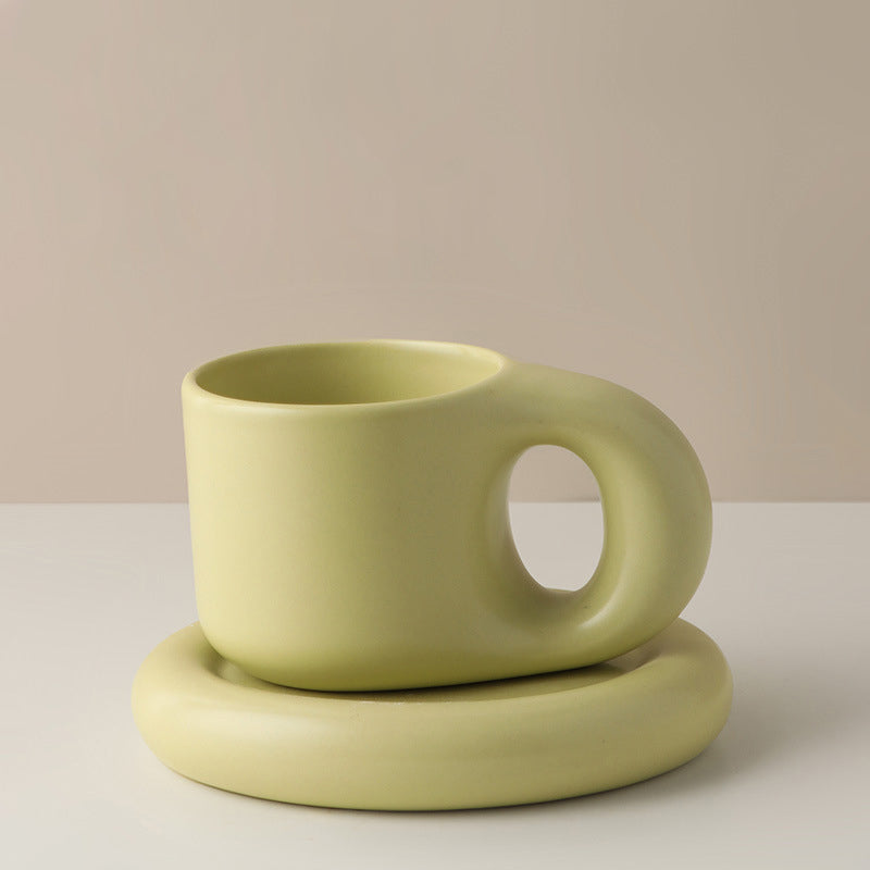 Nordic Minimalist Süße Dicke Tasse