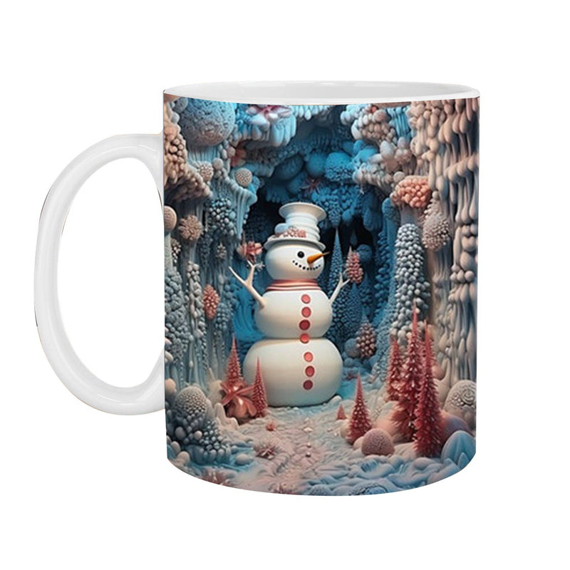 Frendorf | 3D Weihnachts-Schneemann Becher