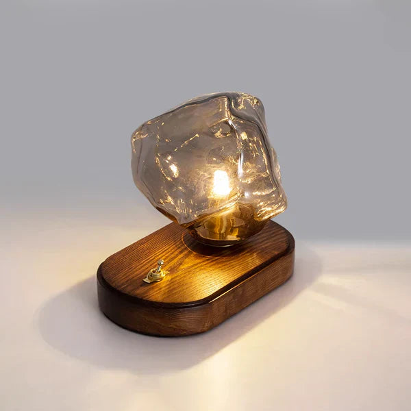 Frendorf | CrystalGlow - künstlerische Tischlampe aus Glas