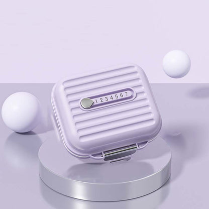 Kleine tragbare Pillendose