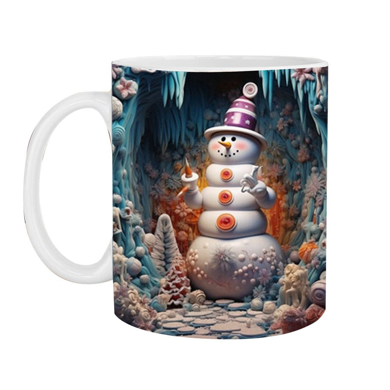 Frendorf | 3D Weihnachts-Schneemann Becher